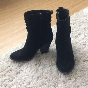 Western Style Black Booties